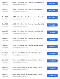 postseason games listed on seatgeek