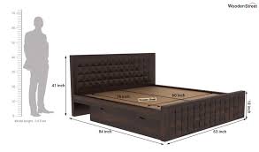 morse bed with storage queen size
