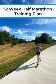 12 week half marathon training plan