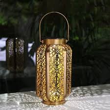 solar lantern lights outdoor vintage