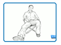 how to draw a seated person seated figure