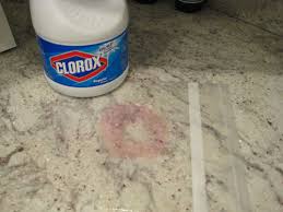 stain out of your granite counter