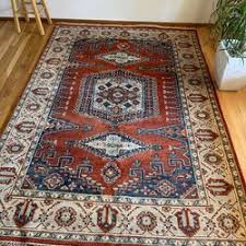 6x9 hand knotted oriental wool rug for