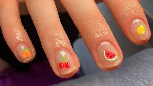 summer fruit nail art tutorial beauty