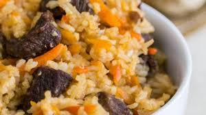 beef plov beef rice pilaf recipe