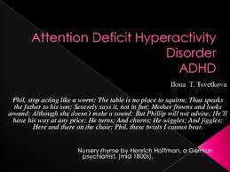 Attention Deficit Hyperactivity Disorder in Children  Child ADHD     YouTube Print version ISSN          