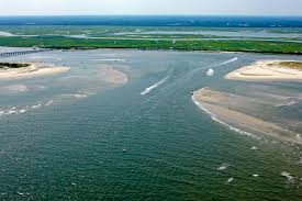 Corson Inlet In Strathmere Nj United States Inlet
