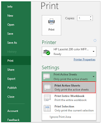 Cómo imprimir todas / varias pestañas a la vez en Excel?
