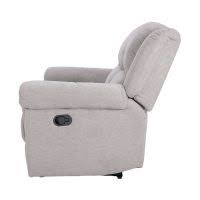 atlan 2 seater recliner sofa gray