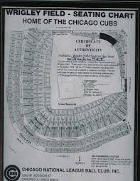 pair of wrigley field chicago stadium seats