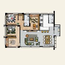 executive apartment hdb layout ideas