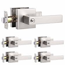 Getuscart 5 Pack Door Lock With Keys