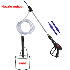 2300 psi power sandblasting kit