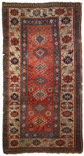 antique caucasian kazak rug 1880s for