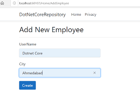 asp net core form submit post with