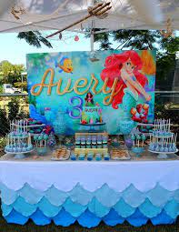 mermaid birthday party decorations