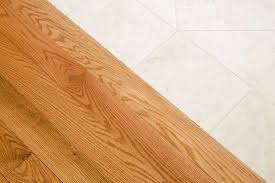 how to install tile to match wood floor