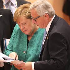 Résultat de recherche d'images pour "Mme Merkel et Junkers Images"