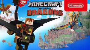 .dragon mounts 2, minecraft dragon mounts, майнкрафт драгон маунтс, драгон маунтс 2 новый мод на превращение в дракона! Minecraft Dreamworks How To Train Your Dragon Dlc Official Trailer Nintendo Switch Youtube