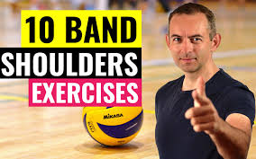 10 band exercises for shoulders
