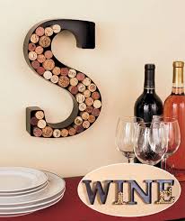 metal monogram wine cork holders the