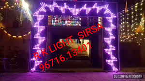 R K Light Decoration Sirsa 96716 13401 Youtube