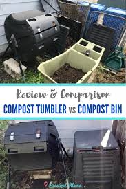 Compost Tumbler Vs Compost Bin Comparison