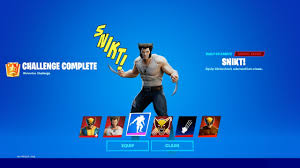 Fortnite has added a wolverine logan outfit in fortnite for people perhaps to run around in a slightly less bright outfit. New Fortnite Wolverine Logan Skin Challenge Youtube