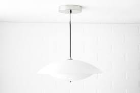 Glass Pendant Frosted Glass Light Mid