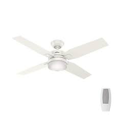 Led Indoor Fresh White Ceiling Fan With