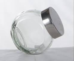 150 Ml Glass Candy Jar For Kitchen