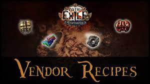 of exile vendor recipes for beginners