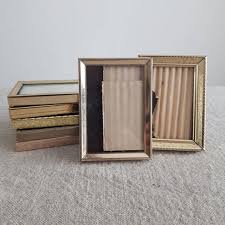 2 1 4 X 3 1 4 Gold Metal Picture Frames