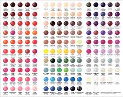 60 Detailed Every Color Chart