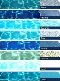 Pool Plaster Colors 3m Quartz Color Chart Ciphtr Co