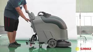 commercial floor scrubbers and