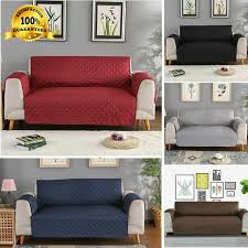 Anti Slip Quilted Sofa Cover Waterproof