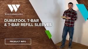 duratool t bar refill sleeves wood