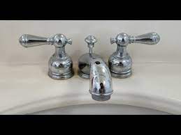 Handle 4 In Bathroom Sink Faucet