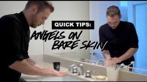 lush quick tips angels on bare skin