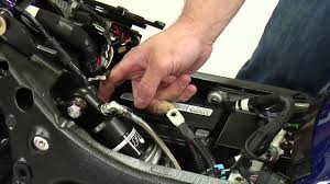 indian motorcycle battery removal and