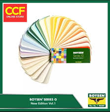 Boysen Colorizer Series G Color Chart
