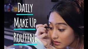 daily make up routine salshabilla