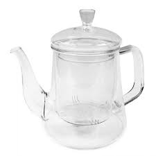 1l Glass Heat Resistant Tea Pot