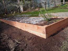 how to build a raised garden bed on