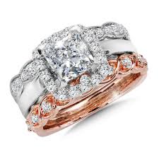 halo style enement ring for a