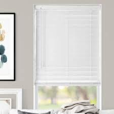2 1 2 inch deluxe cordless faux wood blinds