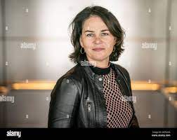 Berlin, Germany. 29th Oct, 2019. Annalena Baerbock, Federal Chairwoman of  Bündnis 90/Die Grünen, taken before an interview with the DPA. Credit:  Michael Kappeler/dpa/Alamy Live News Stock Photo - Alamy