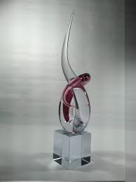 Murano Abstract Art Glass Sculpture 25