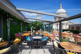 Sabine Rooftop Bar London City Of